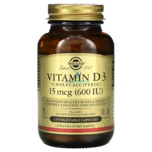 Solgar Vitamin D3 600iu - 120 Caps