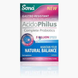 Sona Acidophilus Complete Gastro Resistant Capsules - 60/120 Pack