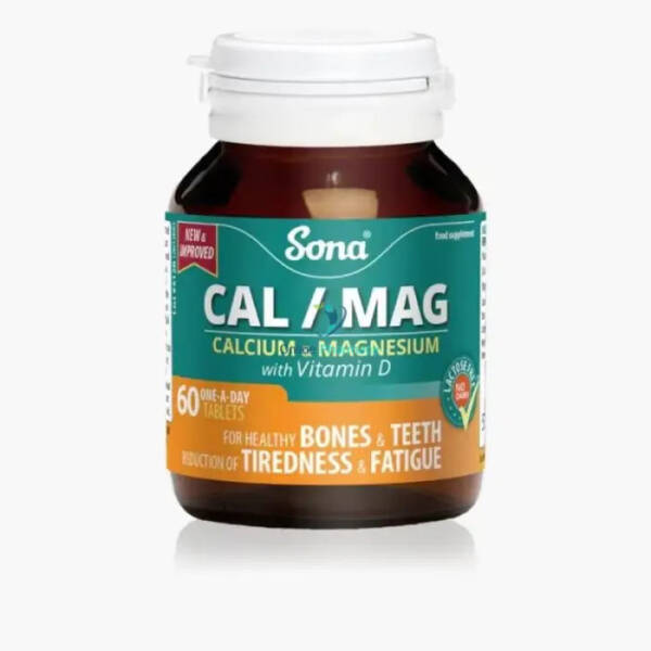 Sona Cal/Mag With Vit D Tablets - 60 Pack