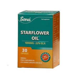 Sona Starflower Oil 1000mg - 30/60 Capsules