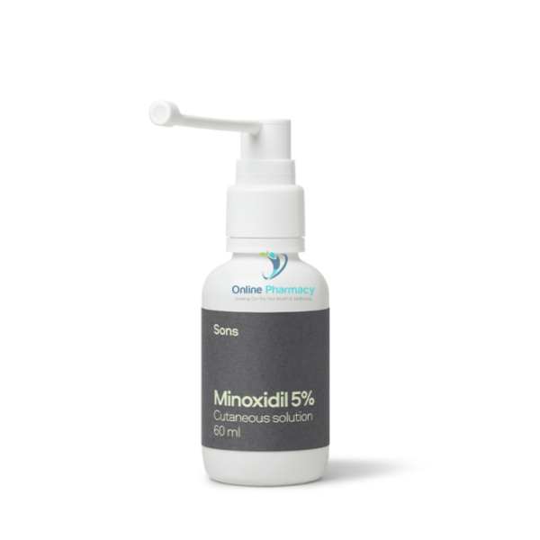 SONS Minoxidil Scalp Treatment Solution-60ml / 1 Month Supply