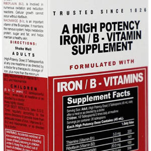 SSS Tonico Suplementos de Alta Potencia 10oz/300ml
