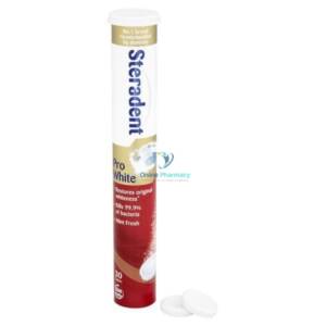 Steradent Pro White Tabs - 30 Pack