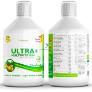 Swedish Nutra Ultra+ Multivitamin Liquid - 500ml