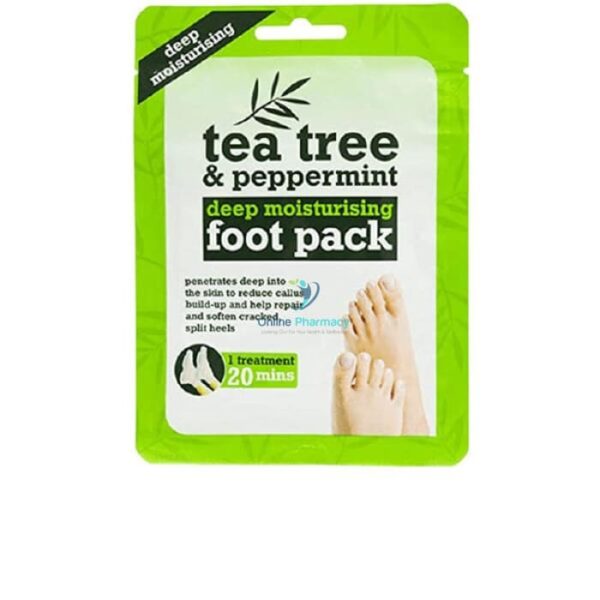 Tea Tree & Peppermint Deep Moisturising Foot Pack