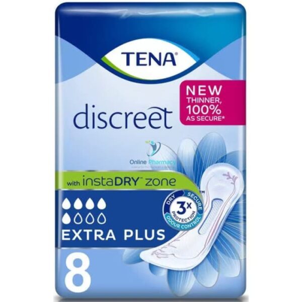 Tena Lady Extra Plus Discreet - 8/16 Pack