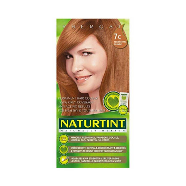 Naturtint Permanent Hair Color 7C Terracotta Blonde
