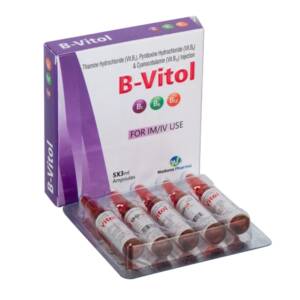 Thiamine, Pyridoxine & Cyanocobalamin Injection