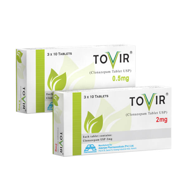 Tovir tablet 0.5 mg 3_10?s(Clonazepam)