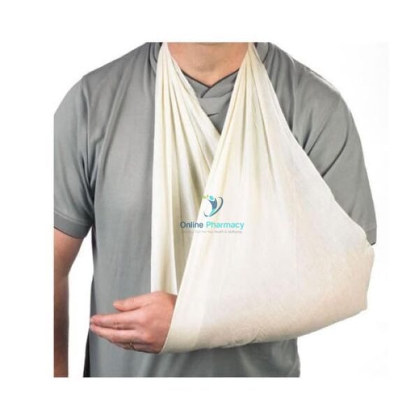 Triangular Bandage- Treat Sprain, Fractured Wrist & Sport Injuries