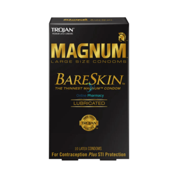 Trojan Magnum Bareskin Condoms 10 Pack