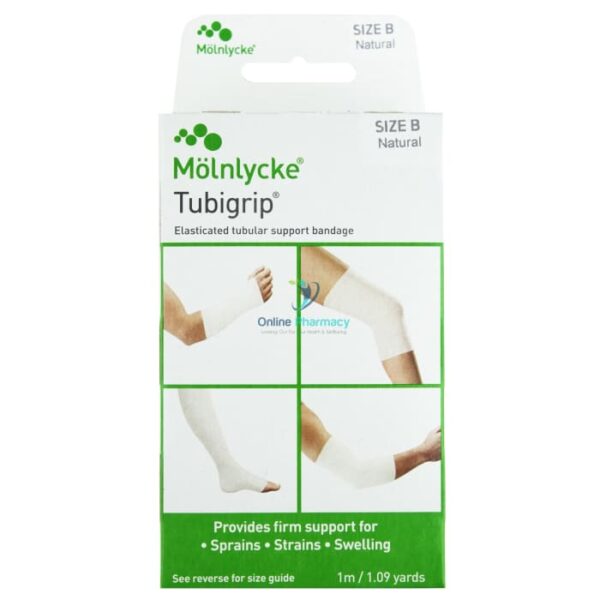Tubigrip Tubular Bandage Size B (6.0-6.4cm) - 1m