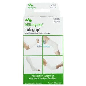 Tubigrip Tubular Bandage Size C  (6.6-7.2cm) - 1m or 10m