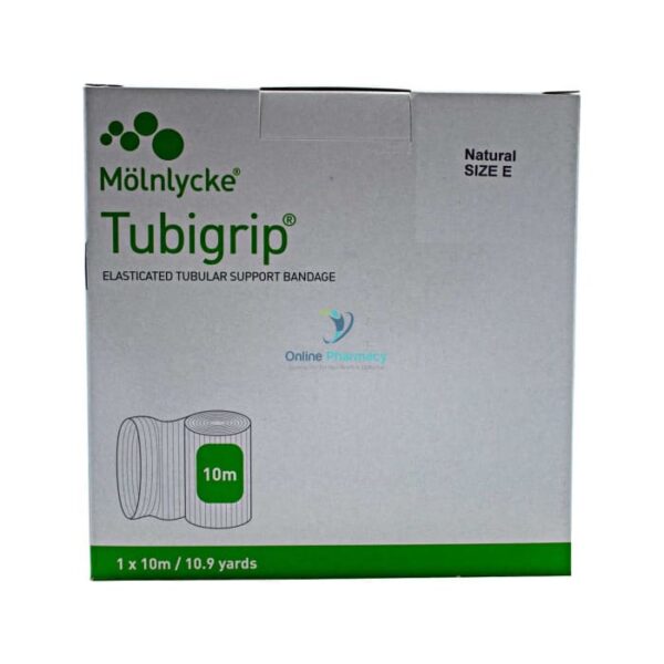 Tubigrip Tubular Bandage Size E (8.7-9.2cm) - 1m or 10m