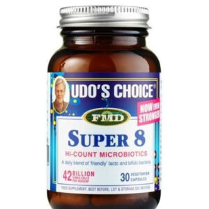 Udos Choice Super 8 Hi-Count Microbiotics - 30 Capsules