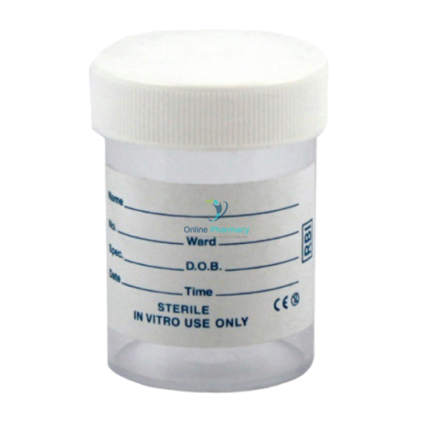 Urine / Sputum Sample Container - 60ml