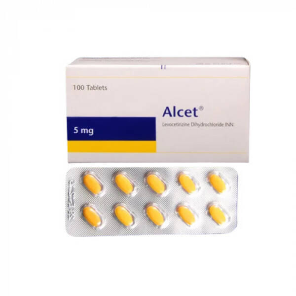 ALCET 5MG (LEVOCETRIZINE) [ 100 COMP]