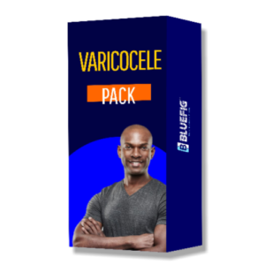VARICOCELE PACK: Contains different products that can correct defective valves in the veins within the scrotum, just above the testicles that regulate the flow of blood to and from the testicles. Treatment Duration:90 days