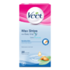 Veet Wax Strips for Sensitive Skin - 20 Pack