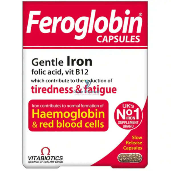 Vitabiotics Feroglobin B12 - 30 Capsules