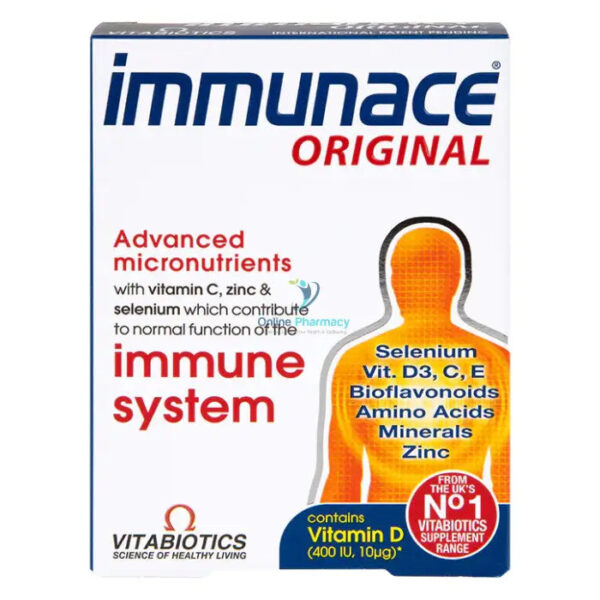 Vitabiotics Immunace Capsules - 30 Pack