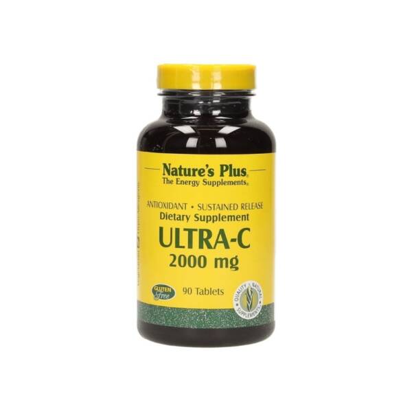 Natures Plus Sustained Release Ultra-C 2000mg with Rose Hips