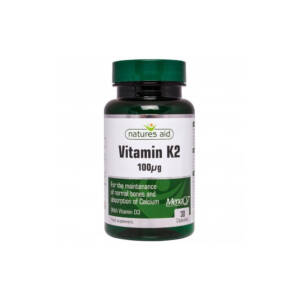 Natures Aid Vitamin K2 MenaQ7 with Vitamin D3