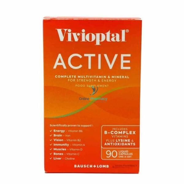 Vivioptal Active Multivitamin -  30/90 Capsules