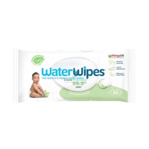 WaterWipes Biodegradable Baby Wipes - 60 Pack