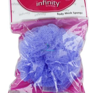 White Infinity Body Mesh Sponge