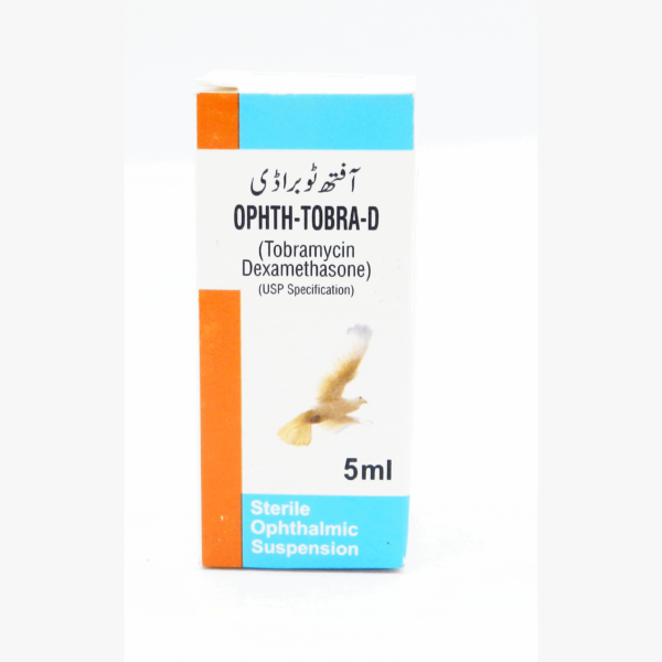 Ophth-tobra-D Eye Drops 0.1/0.3 % 5 mL