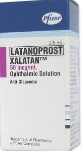 LATANOPROST (XALATAN) 0.005% EYE DROPS 2.5ML