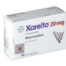 RIVAROXABAN (XARELTO) 20MG TABS 14?S PER TABLET