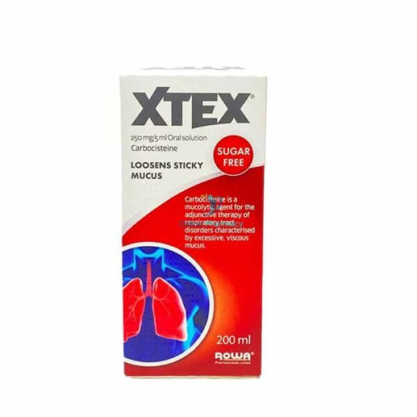 Xtex Carbocisteine Oral Solution - 200ml