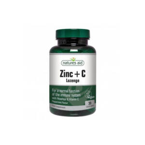 Natures Aid Zinc + Vitamin C Lozenges