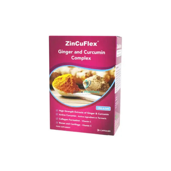 ZinCuFlex Joint Support Capsules - 30 Pack.