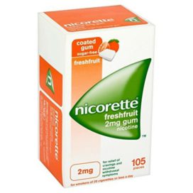 Nicorette FreshFruit Gum 2mg 105?s