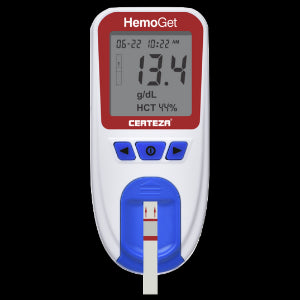 HemoGet Hemoglobin Meter with 10 Strips ? HB 101