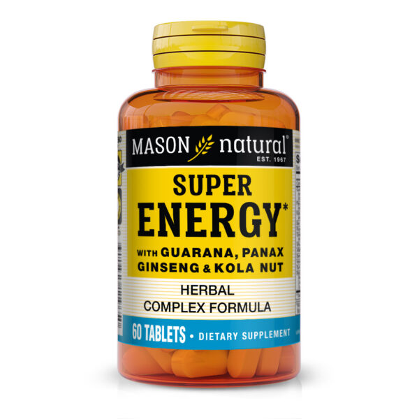 Super Energy with Guarana, Panax Ginseng & Kola Nut