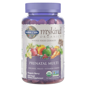 Garden of Life Mykind Organics Prenatal Multi Gummies, Organic Berry - 120 vegan gummy drops