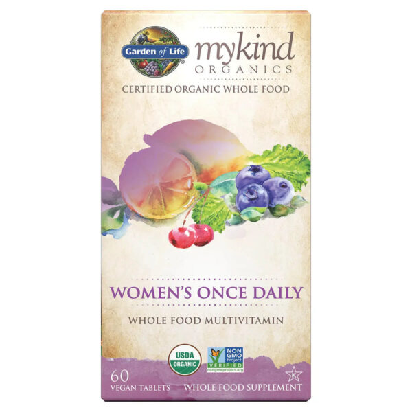 Garden of Life Mykind Organics Women's Once Daily - 60 vegan tabs