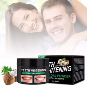 DEEP CLEANSING ACTIVATED CHARCOAL TEETH WHITENING POWDER