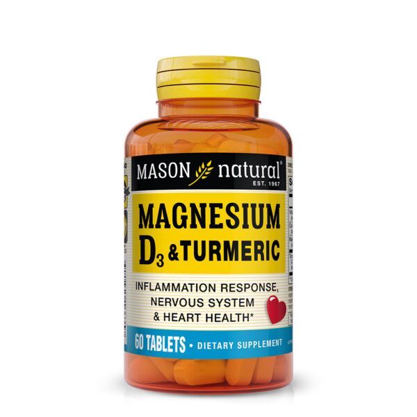 Magnesium & Vitamin D 3 With Turmeric