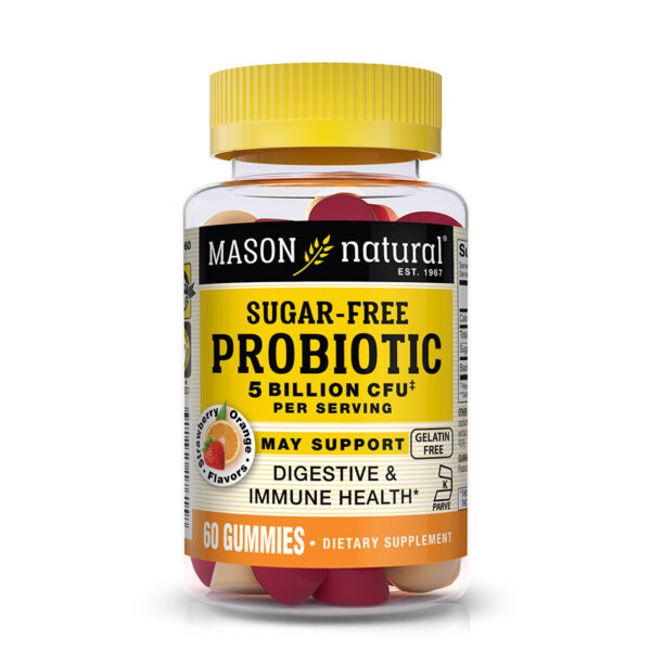 Probiotic Sugar Free 5 Billion CFU (Orange/Strawberry Flavor) ?Kosher?