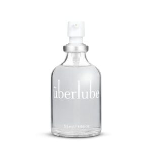 ?berlube Silicone Lubricant | Latex-Safe Silicone Lube Personal Lubrication | Unscented Sex Lube for Couples Pleasure, Flavorless, Zero Residue, Works Underwater - 55ml (1.86 Fl Oz)