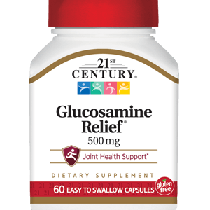 21ST CENTURY GLUCOSAMINE RELIEF 500MG