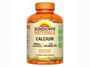 Sundown Calcium1200mg+VitD3 Softgels 60?s