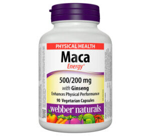 Webber Naturals Maca 500/200mg Capsules 90?s