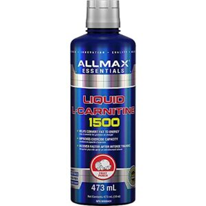 ALLMAX Nutrition - L-Carnitine Liquid + Vitamin B5 - Fruit Punch - 473 ml