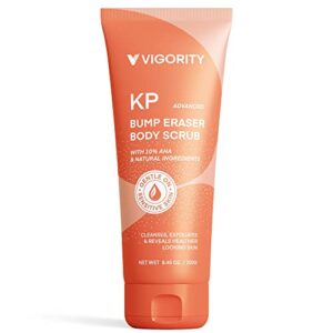 KP Bump Eraser Body Scrub, Exfoliating Body Scrub, Strawberry Legs Treatment, Exfoliating Body Wash, Body Scrubs for Women Exfoliation, Keratosis Pilaris Treatment